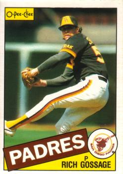 #90 Rich Gossage - San Diego Padres - 1985 O-Pee-Chee Baseball