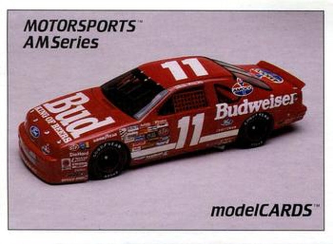 #90 Bill Elliott's Car - Junior Johnson & Associates - 1992 Motorsports Modelcards AM Series Racing