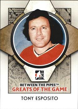 #90 Tony Esposito - Chicago Blackhawks - 2008-09 In The Game Between The Pipes Hockey