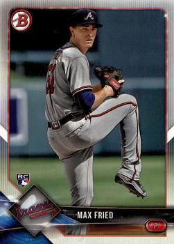 #90 Max Fried - Atlanta Braves - 2018 Bowman Baseball