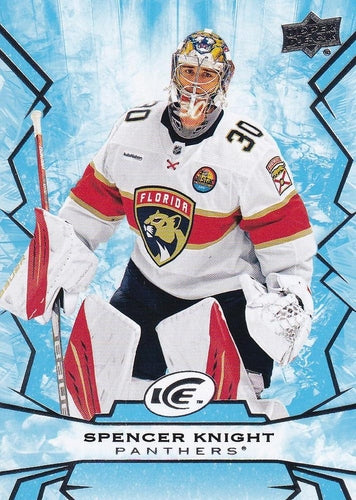 #90 Spencer Knight - Florida Panthers - 2022-23 Upper Deck Ice Hockey