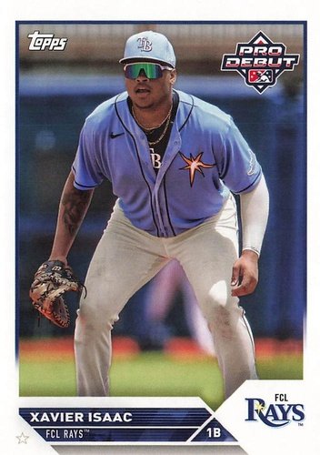#PD-90 Xavier Isaac - FCL Rays - 2023 Topps Pro Debut Baseball