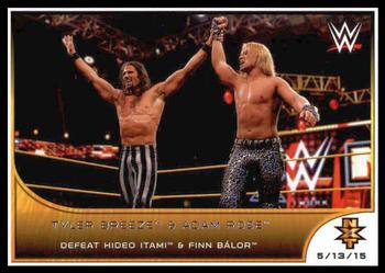#90 Tyler Breeze / Adam Rose - 2016 Topps WWE Road to Wrestlemania Wrestling
