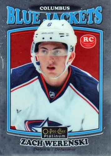 #R-90 Zach Werenski - Columbus Blue Jackets - 2016-17 O-Pee-Chee Platinum - Retro Hockey