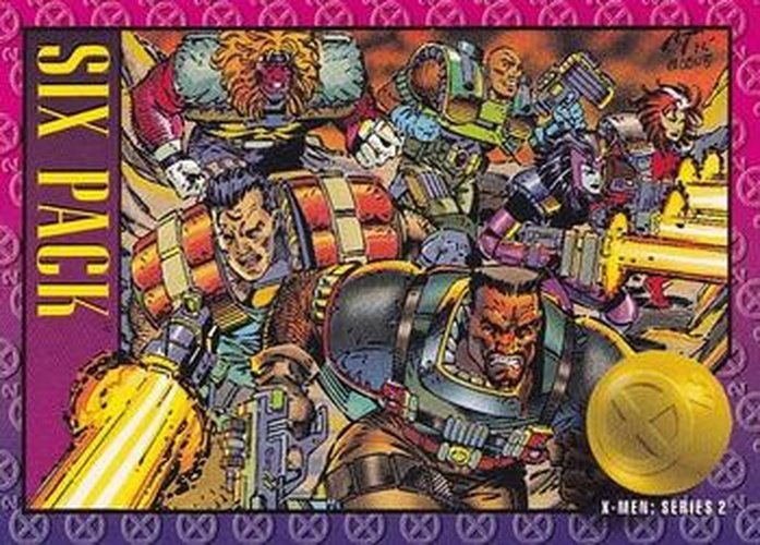 #90 Six Pack - 1993 SkyBox X-Men Series 2