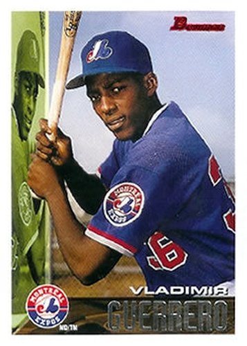 #90 Vladimir Guerrero - Montreal Expos - 1995 Bowman Baseball