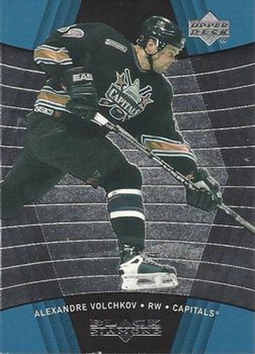 #90 Alexandre Volchkov - Washington Capitals - 1999-00 Upper Deck Black Diamond Hockey