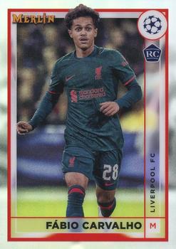 #90b Fábio Carvalho - Liverpool - 2022-23 Merlin Chrome UEFA Club Competitions Soccer