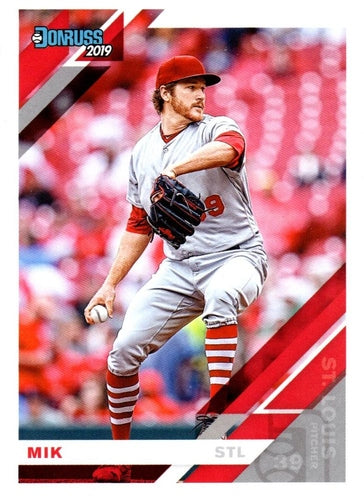 #90b Miles Mikolas - St. Louis Cardinals - 2019 Donruss Baseball