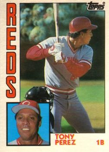#91T Tony Perez - Cincinnati Reds - 1984 Topps Traded Baseball