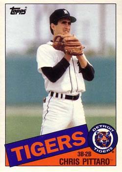 #91T Chris Pittaro - Detroit Tigers - 1985 Topps Traded Baseball