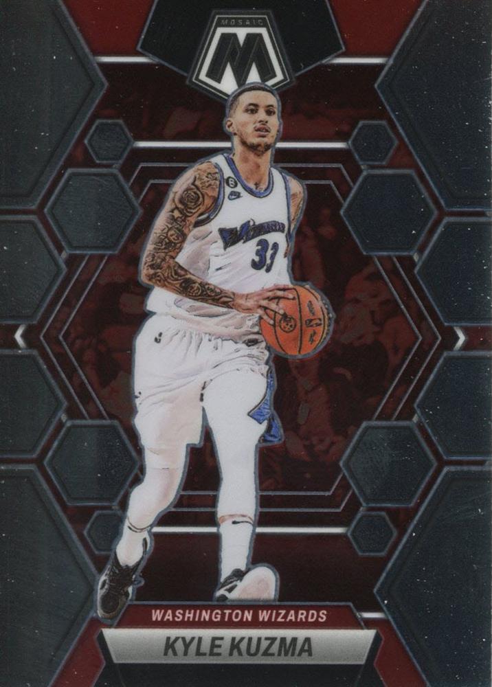 #91 Kyle Kuzma - Washington Wizards - 2022-23 Panini Mosaic Basketball