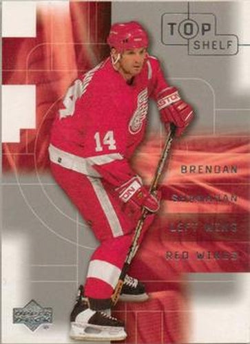 #91 Brendan Shanahan - Detroit Red Wings - 2001-02 Upper Deck Top Shelf Hockey