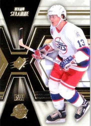 #91 Teemu Selanne - Winnipeg Jets - 2014-15 SPx Hockey