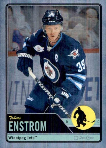 #91 Tobias Enstrom - Winnipeg Jets - 2012-13 O-Pee-Chee - Rainbow Hockey