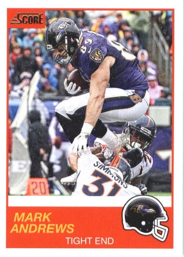 #91 Mark Andrews - Baltimore Ravens - 2019 Score Football