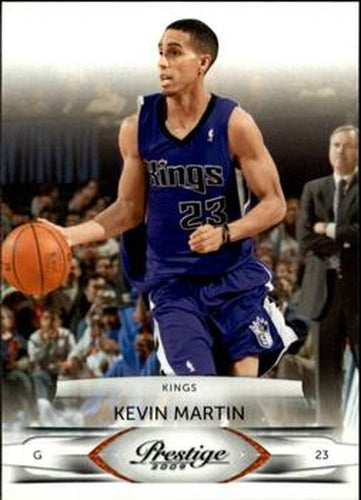 #91 Kevin Martin - Sacramento Kings - 2009-10 Panini Prestige Basketball