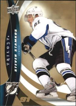 #91 Steven Stamkos - Tampa Bay Lightning - 2009-10 Upper Deck Trilogy Hockey