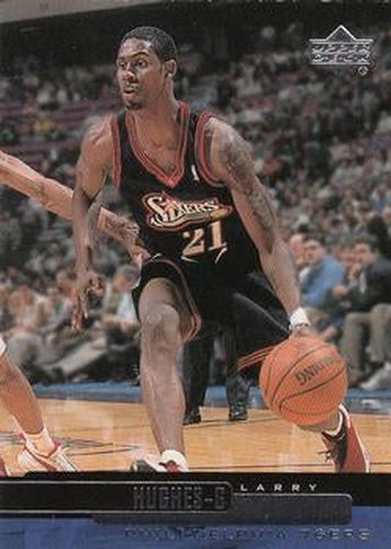 #91 Larry Hughes - Philadelphia 76ers - 1999-00 Upper Deck Basketball