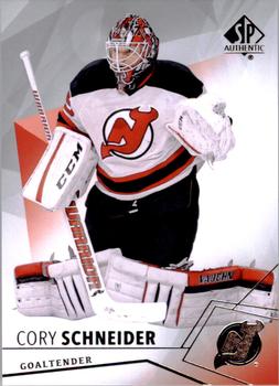 #91 Cory Schneider - New Jersey Devils - 2015-16 SP Authentic Hockey