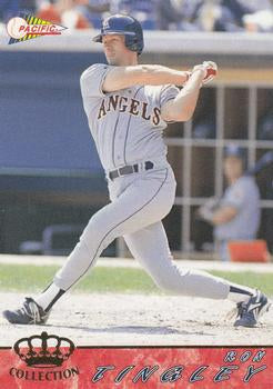 #91 Ron Tingley - California Angels - 1994 Pacific Baseball