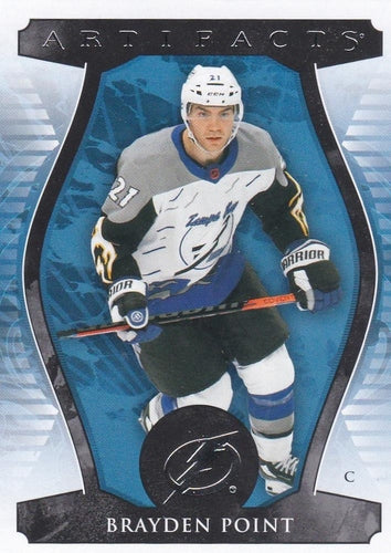 #91 Brayden Point - Tampa Bay Lightning - 2023-24 Upper Deck Artifacts Hockey
