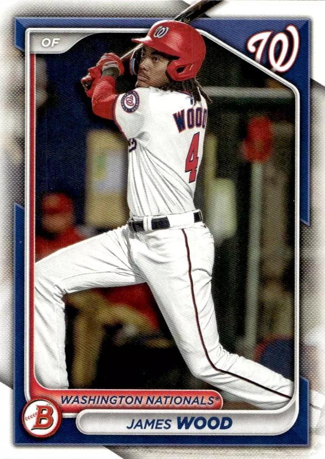 #BP-91 James Wood - Washington Nationals - 2024 Bowman - Prospects Baseball