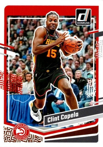 #91 Clint Capela - Atlanta Hawks - 2023-24 Donruss Basketball