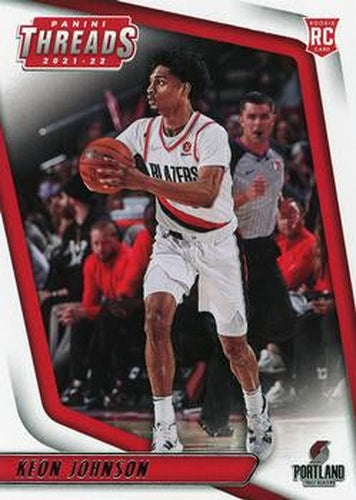 #91 Keon Johnson - Portland Trail Blazers - 2021-22 Panini Chronicles Basketball