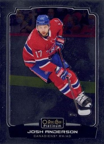 #91 Josh Anderson - Montreal Canadiens - 2022-23 O-Pee-Chee Platinum Hockey