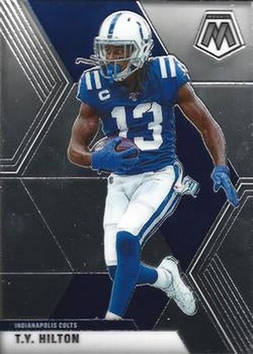 #91 T.Y. Hilton - Indianapolis Colts - 2020 Panini Mosaic Football