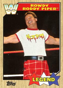 #91 Rowdy Roddy Piper - 2017 Topps WWE Heritage Wrestling