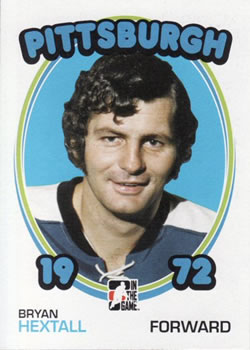 #91 Bryan Hextall - Pittsburgh Penguins - 2009-10 In The Game 1972 The Year In Hockey