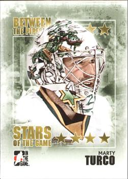 #91 Marty Turco - Dallas Stars - 2009-10 In The Game Between The Pipes Hockey
