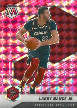 #91 Larry Nance Jr. - Cleveland Cavaliers - 2020-21 Panini Mosaic - Mosaic Camo Pink Basketball