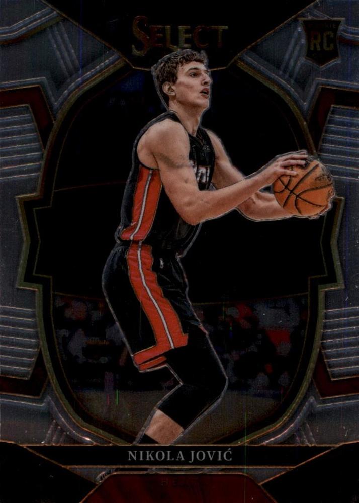 #91 Nikola Jovic - Miami Heat - 2022-23 Panini Select Basketball