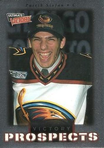 #91 Patrik Stefan - Atlanta Thrashers - 1999-00 Upper Deck Ultimate Victory Hockey