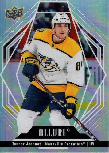 #91 Tanner Jeannot - Nashville Predators - 2022-23 Upper Deck Allure Hockey