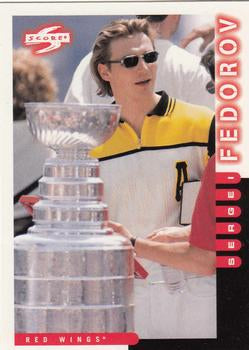 #91 Sergei Fedorov - Detroit Red Wings - 1997-98 Score Hockey