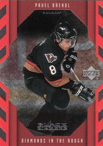 #91 Pavel Brendl - Calgary Hitmen - 1999-00 Upper Deck Black Diamond Hockey