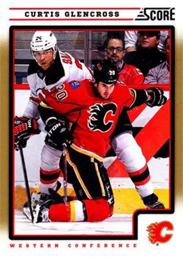 #91 Curtis Glencross - Calgary Flames - 2012-13 Score - Gold Rush Hockey