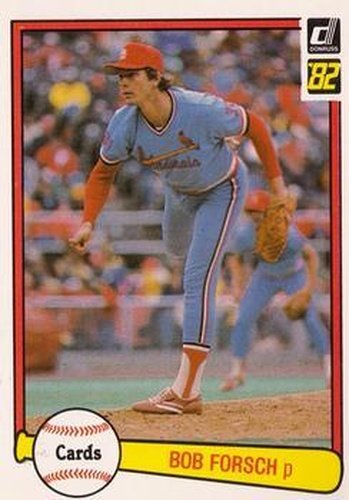 #91 Bob Forsch - St. Louis Cardinals - 1982 Donruss Baseball
