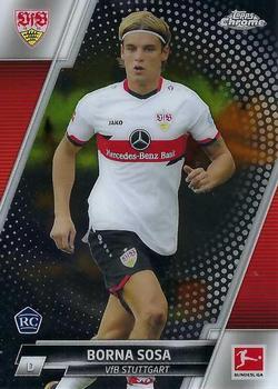 #91 Borna Sosa - VfB Stuttgart - 2021-22 Topps Chrome Bundesliga Soccer
