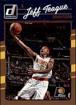 #91 Jeff Teague - Indiana Pacers - 2016-17 Donruss Basketball