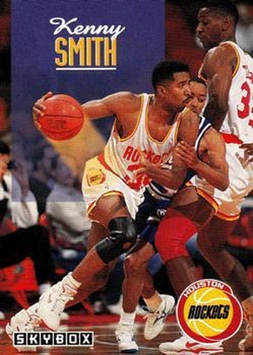 #91 Kenny Smith - Houston Rockets - 1992-93 SkyBox Basketball
