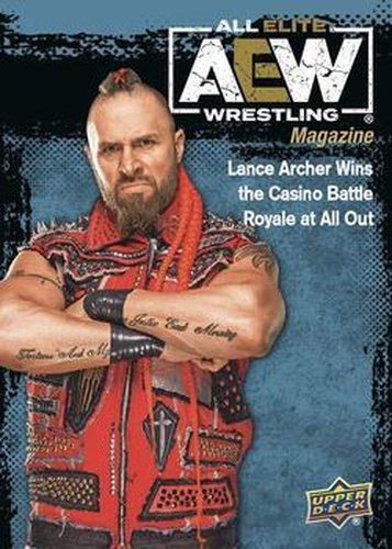 #91 Lance Archer - 2021 Upper Deck AEW Wrestling