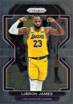 #91 LeBron James - Los Angeles Lakers - 2021-22 Panini Prizm Basketball