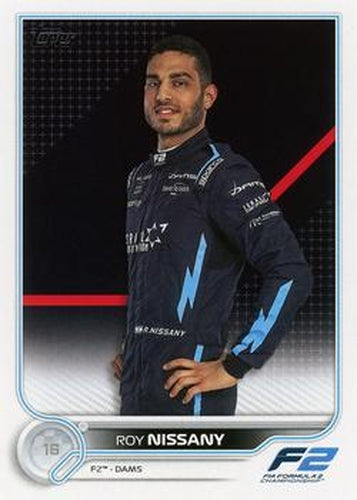 #91 Roy Nissany - Dams - 2022 Topps Formula 1 Racing