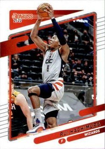 #91 Rui Hachimura - Washington Wizards - 2021-22 Donruss Basketball