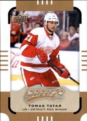 #91 Tomas Tatar - Detroit Red Wings - 2015-16 Upper Deck MVP Hockey